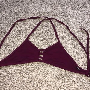 JOLYN tie-back swimsuit top, TomCat style.